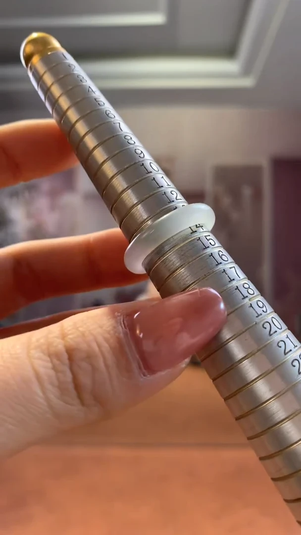 【闪购商品】石英质玉戒圈未镶嵌13#