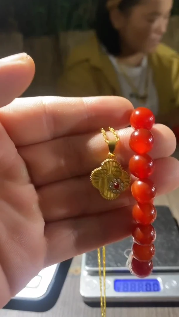 未镶嵌吊坠玛瑙/玉髓高端饰品 多样性发1件 XY-243