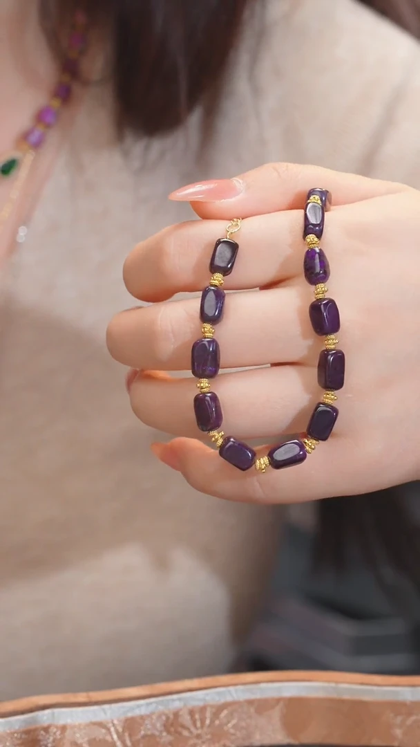 【闪购商品】苏纪石（舒俱来）手链未镶嵌多样性发 卡6@@W4475