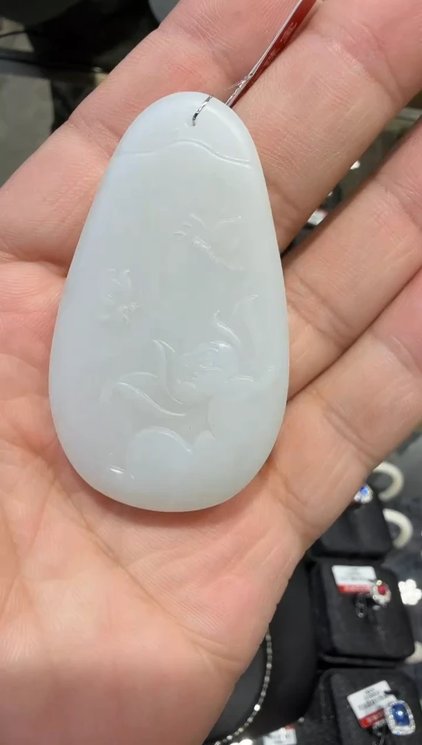 颈饰未镶嵌和田玉多样性发一