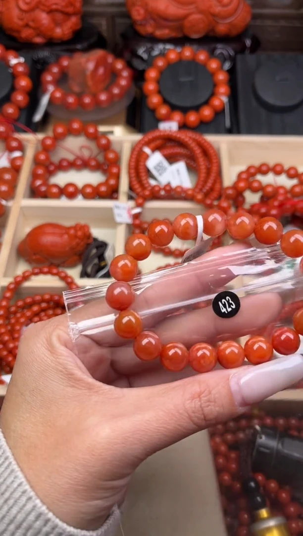 【闪购商品】南红玛瑙珠宝奇石未镶嵌-10+随机多样性/一条