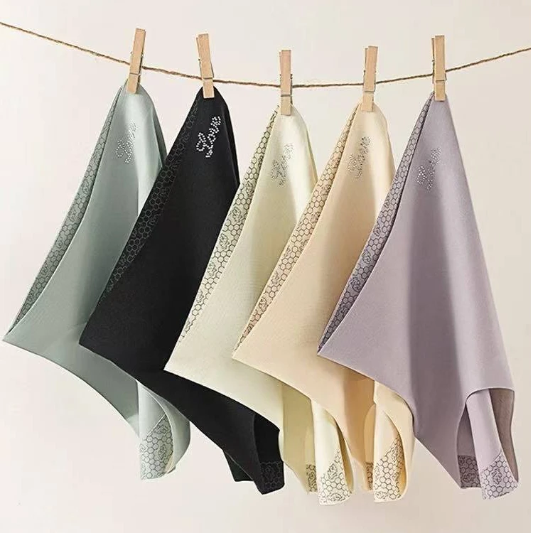 婷蔻提臀高腰极简风薄款三角裤女三角内裤性感亲肤内裤9953