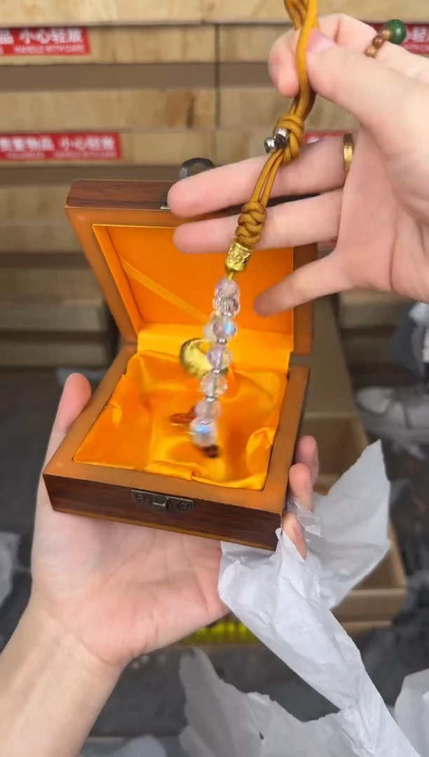 慈木器文玩阁琉璃福锁链接@@YS1754