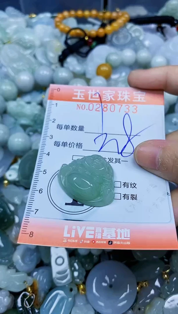 翡翠未镶嵌颈饰闪购0280733