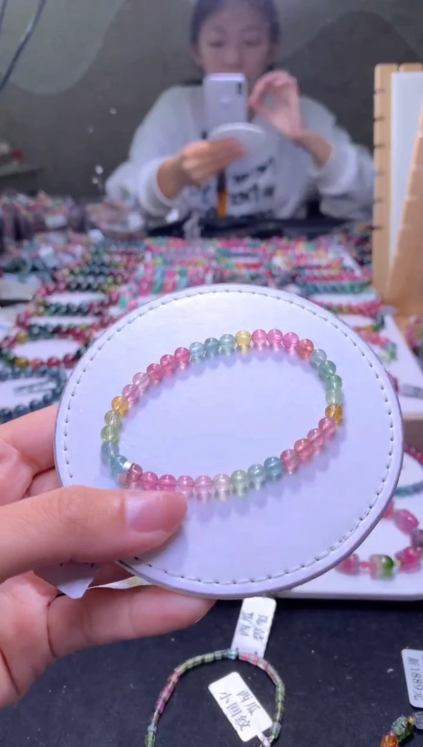 未镶嵌手串碧玺A81【天然碧玺】