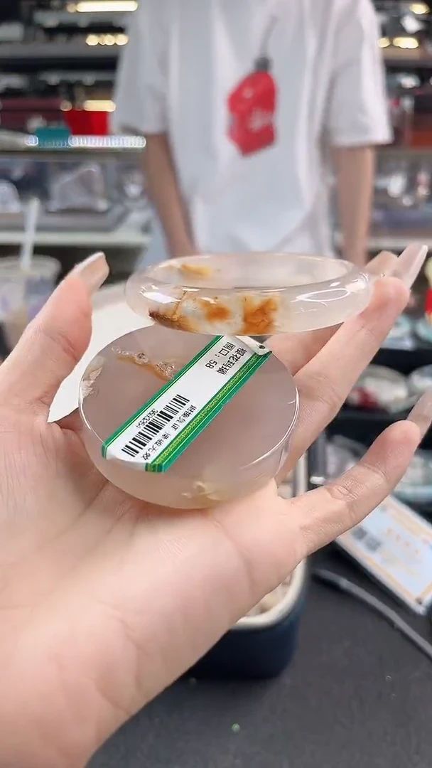 未镶嵌手镯石英质玉58圈口 （赠品镯心）3593264