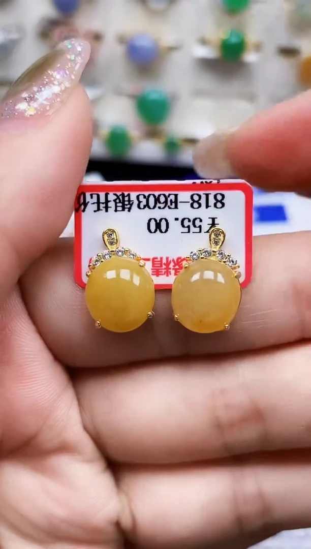 银S925镶嵌戒指翡翠9209