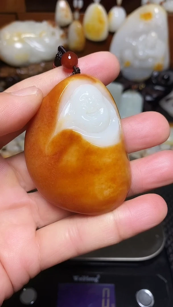 未镶嵌和田玉挂件华*1