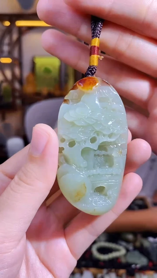 颈饰未镶嵌和田玉1