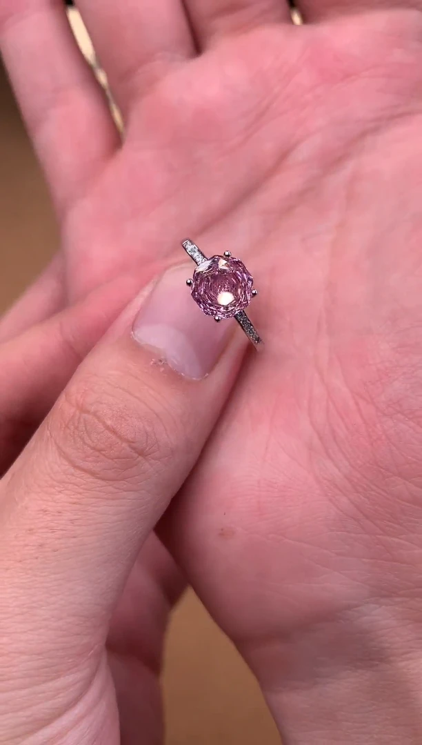 银S925镶嵌戒指碧玺2222