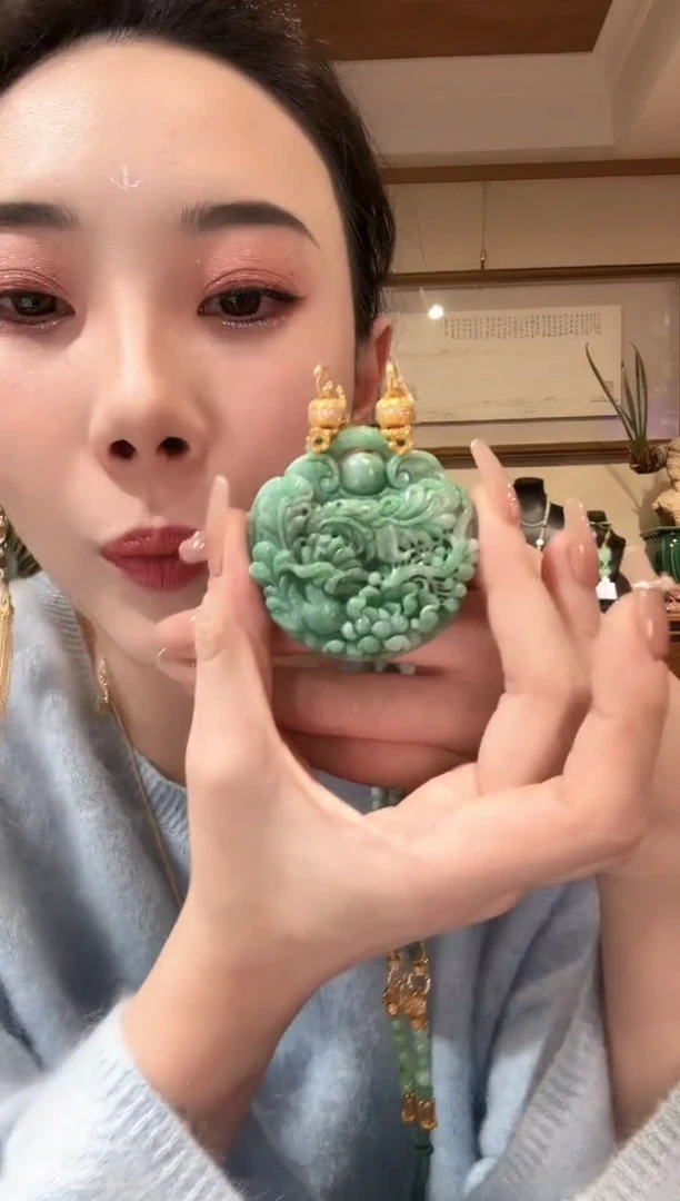 【闪购商品】翡翠颈饰未镶嵌国风