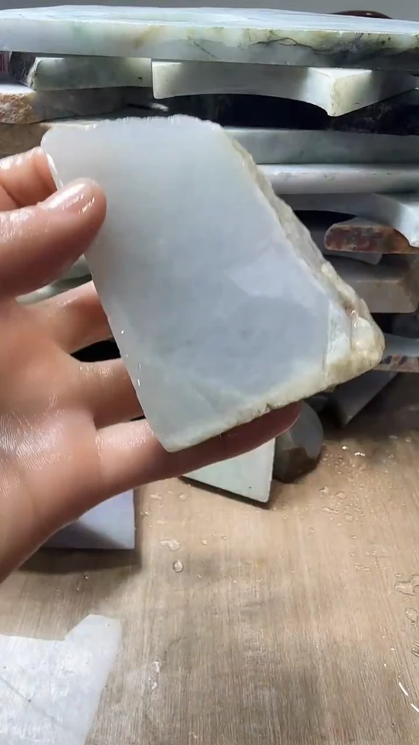 裸石翡翠天然翡翠A货花55