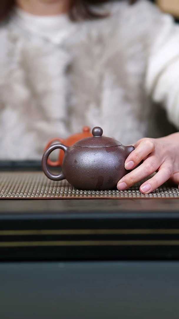 茶壶紫砂全手底槽清柴烧西施200cc