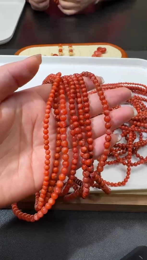 南红玛瑙珠串未镶嵌S0729-S1008-119多样性一件