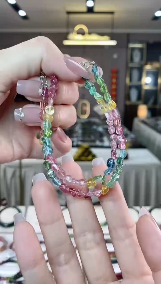 【闪购商品】碧玺随型单圈手链未镶嵌（多样性发一条）hon