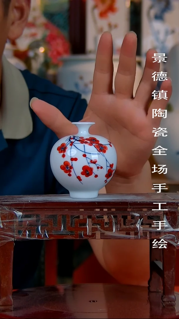 摆件景德镇陶瓷 全场手工手绘