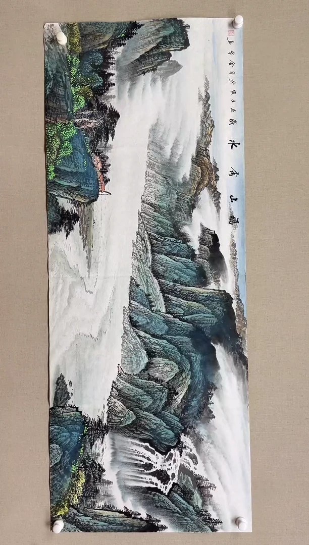 国画180*68 李金华李金华李金华李金华李金华