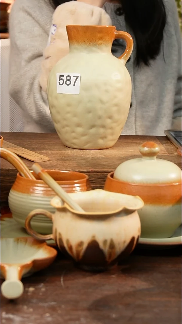 盘 高颜值粗陶餐具限时抢购