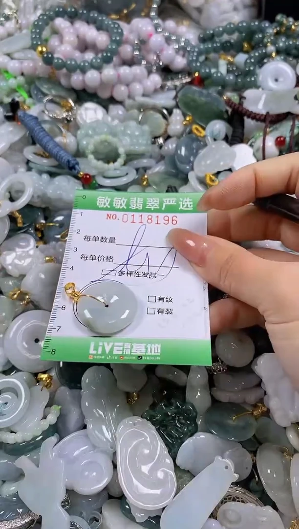 【闪购商品】翡翠颈饰未镶嵌闪购0118196