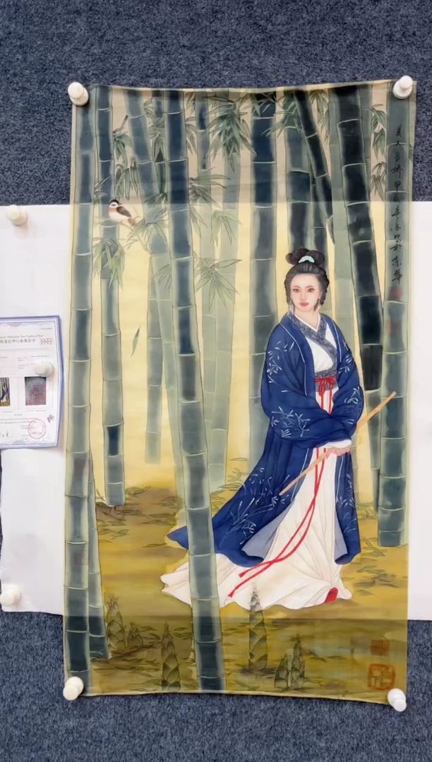 国画9.10zz-黄春香-四尺丝绢11
