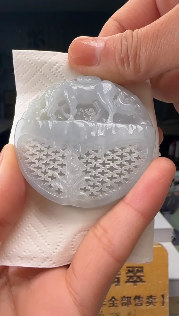 吊坠(赠链)未镶嵌翡翠HH@@