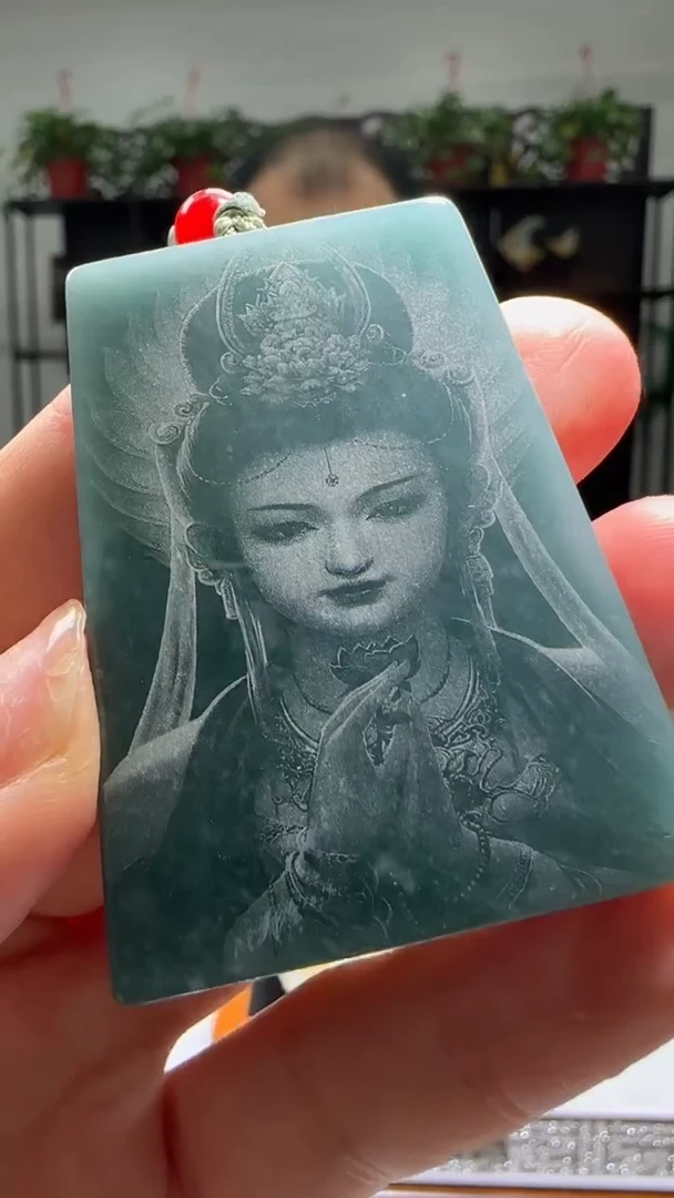 【闪购商品】翡翠颈饰未镶嵌天然翡翠A货吊坠