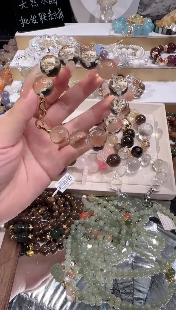 未镶嵌手串水晶D****️多样性发一