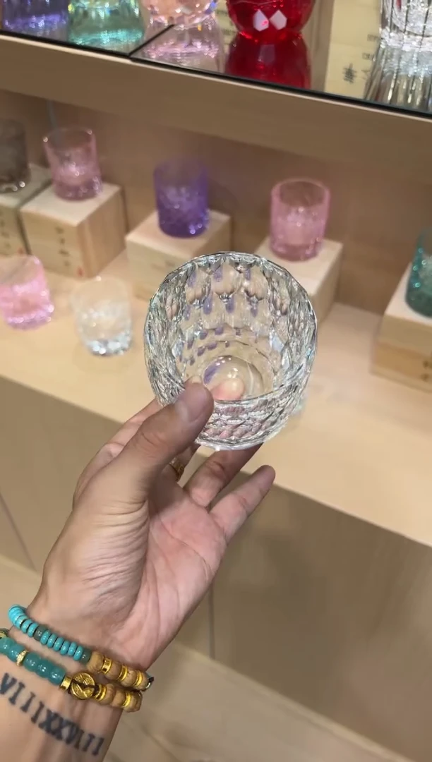 娜***?直播间四只 透色钻杯