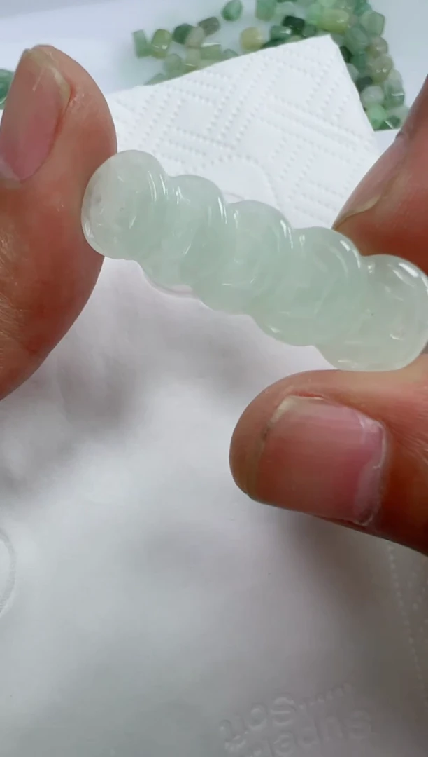 散珠翡翠287号链接，A货翡翠