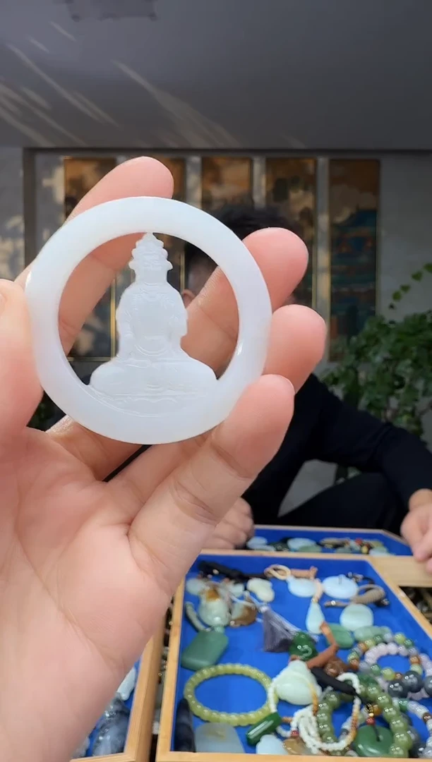 未镶嵌和田玉挂件拍一发一