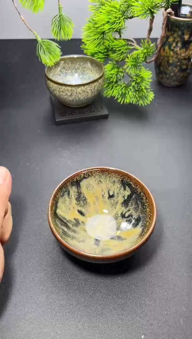 茶盏186 叶紫建盏