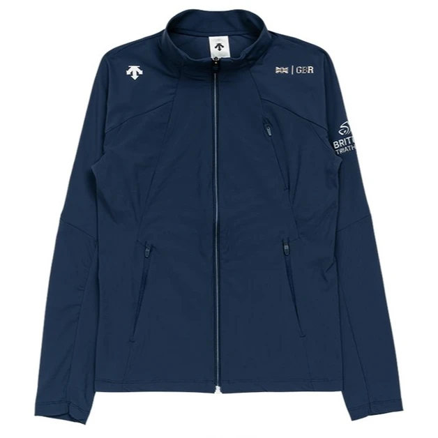 DESCENTE/迪桑特立领拉链透气夹克冲锋衣 男士长袖 SP223IFT41新