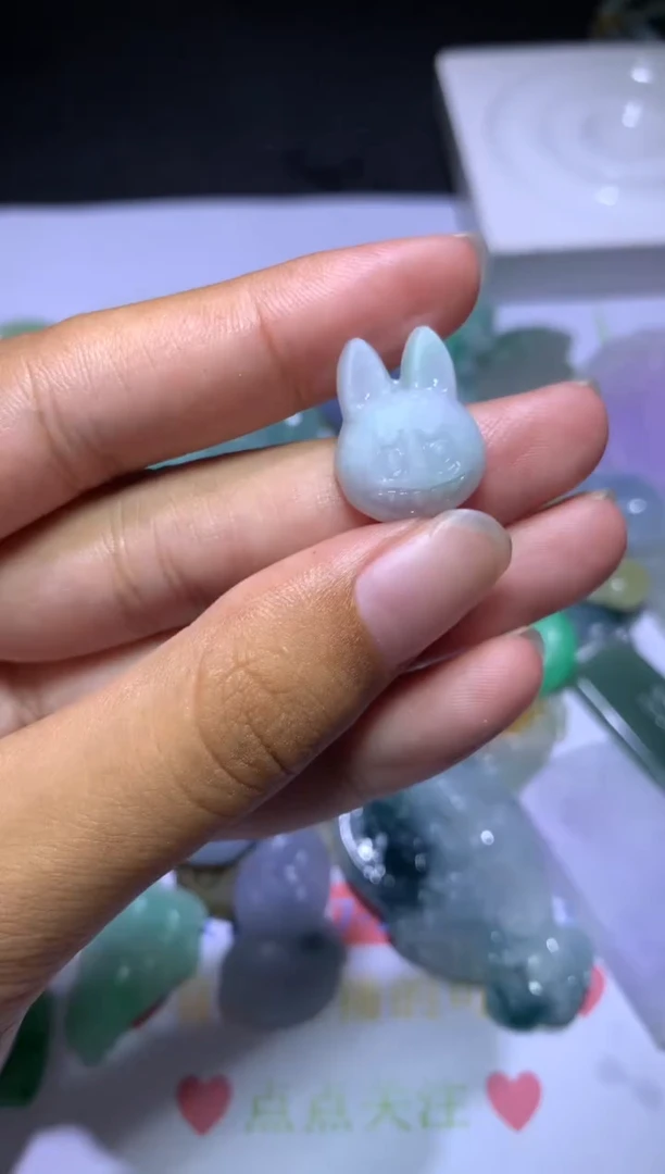 定制翡翠未镶嵌荔***落MJX023555