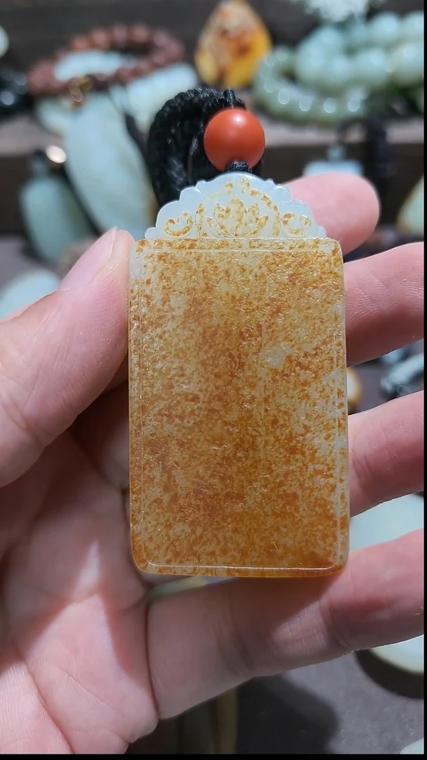 未镶嵌和田玉（子料）挂件未镶嵌和田玉挂件1