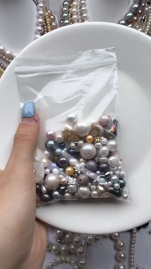 淡水珍珠未镶嵌颈饰1