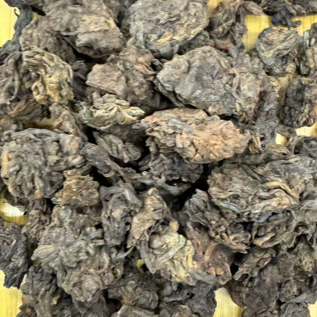 【景真之星】2021年 布朗山茶头 云南普洱茶熟茶 石运亨通S215号