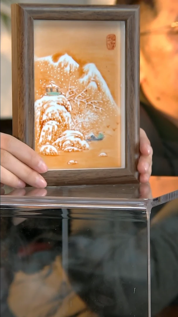 【闪购商品】瓷版画 A09【人间瓷画】瓷板画