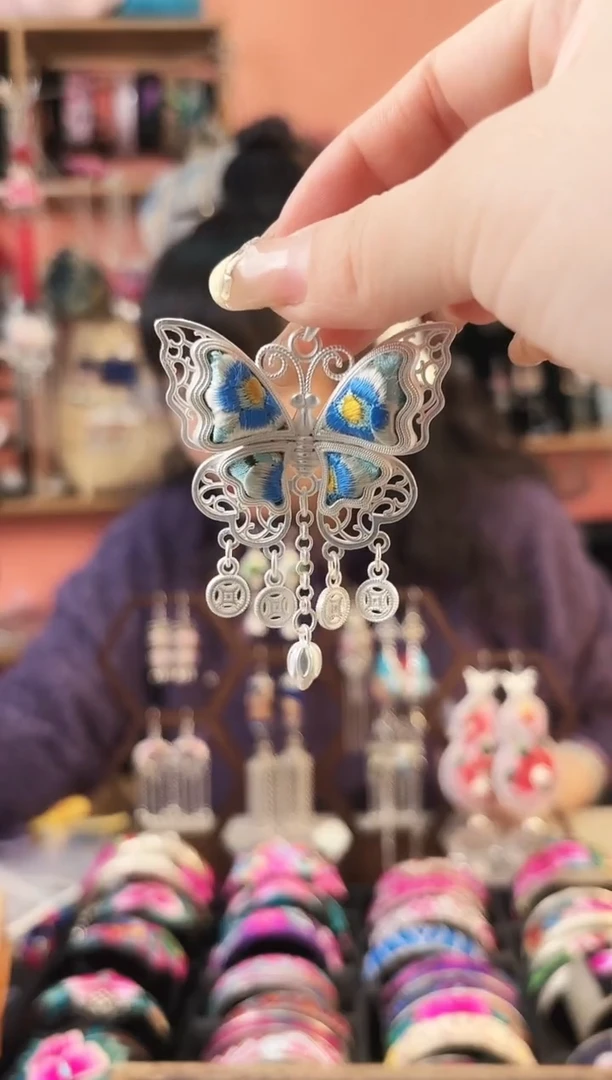 艺枝独绣手工饰品14