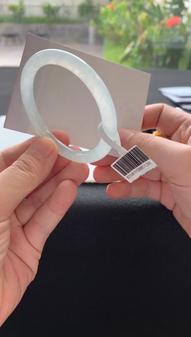 未镶嵌手镯翡翠51.5圆条买断Y4208