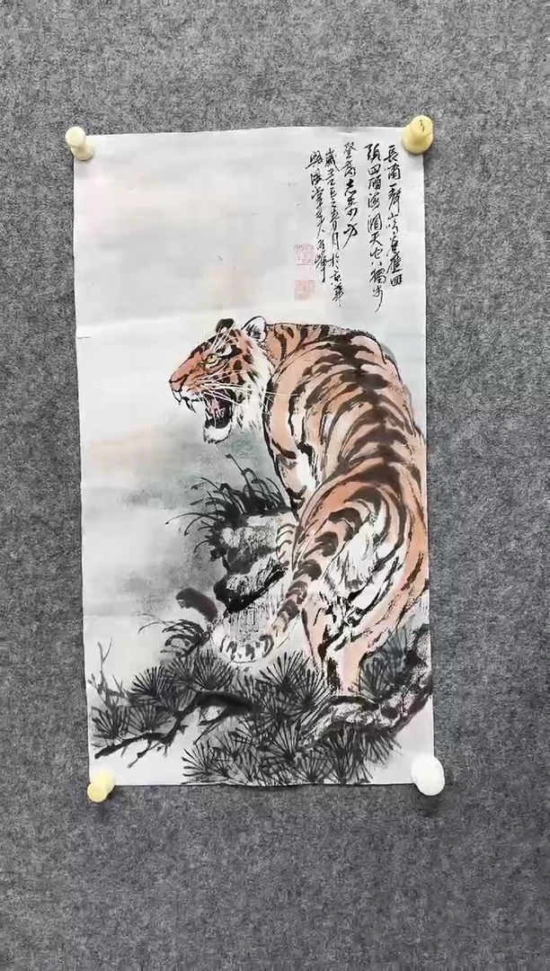国画DH-WMF老师绘画作品