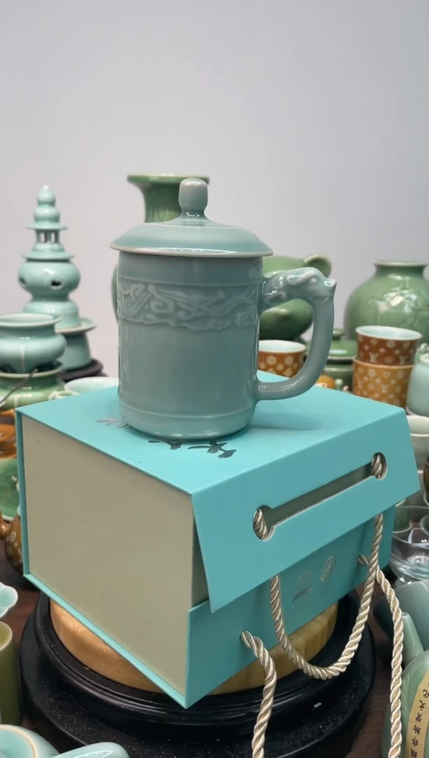 特价福利 微瑕 慧仙青瓷