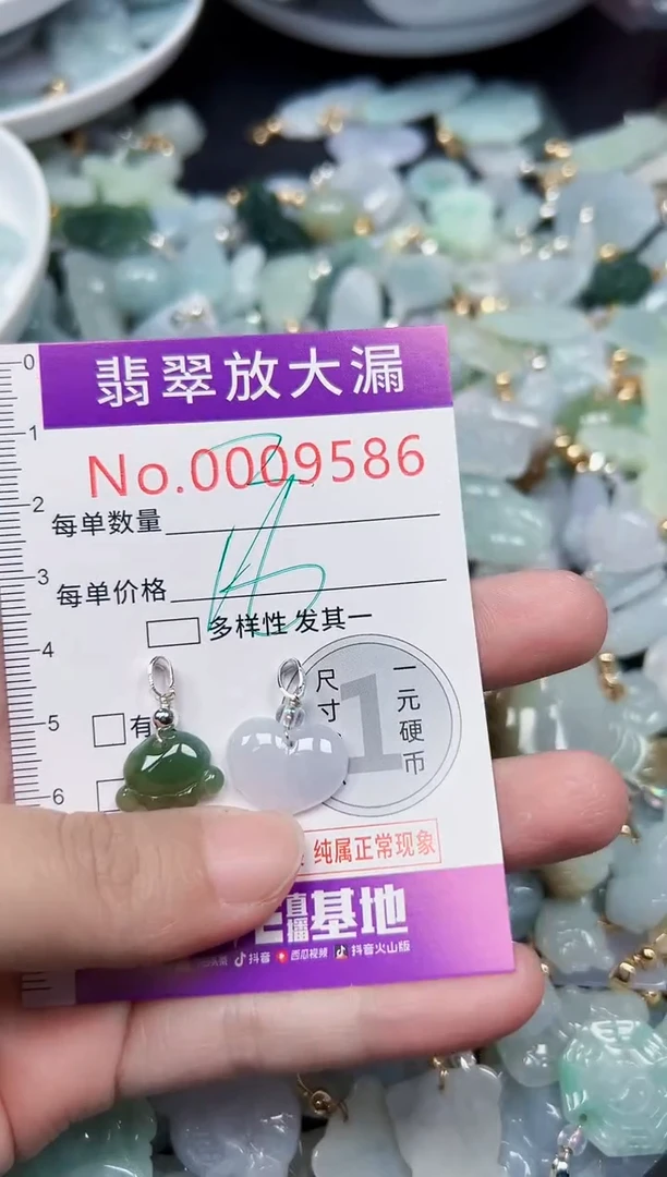 颈饰未镶嵌翡翠9586