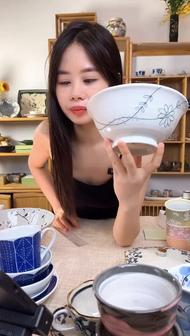 瓷        063号花线面碗