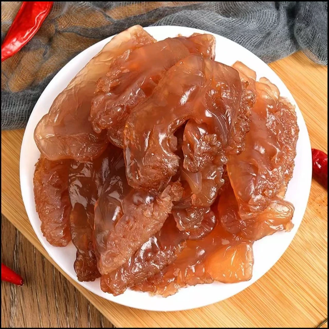 大连渤海湾红花海蜇头 净重3-5斤 现场称重 桶装发货