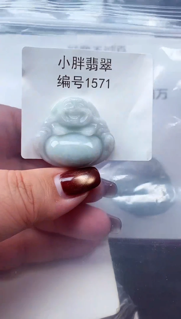 颈饰未镶嵌翡翠缅甸天然A货翡翠1571