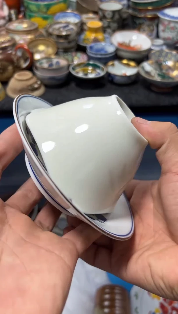 瓷片L*夏目海外回流瓷器中古品。