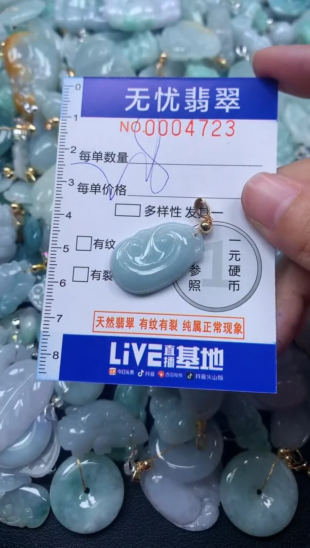 颈饰未镶嵌翡翠4723