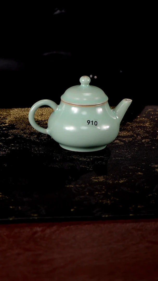 杯901 小潘壶110cc匠工款君绿釉