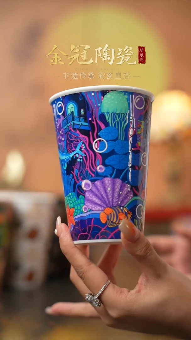 陶瓷海底世界 ·【可乐杯】