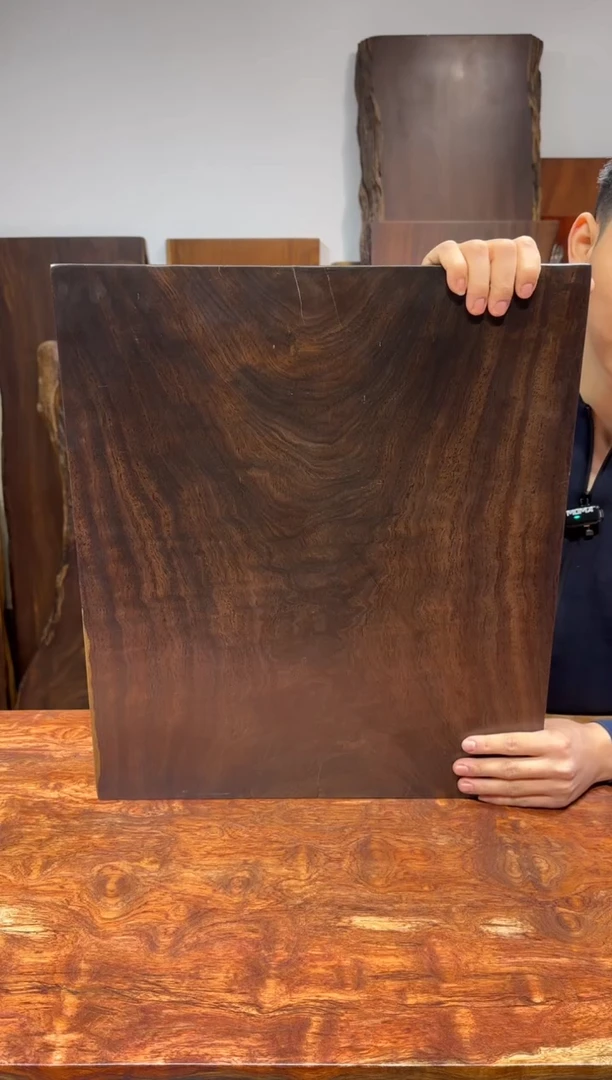 风车木（黑檀木）尺寸52*46*2.2编号429